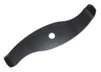 Nůž křovinořezu 2 cípý mulčovací 320 x 25,4 mm x 4 mm, S-forma