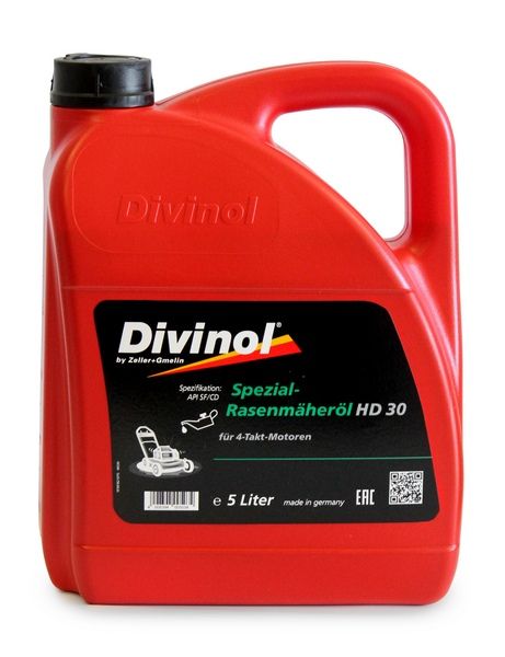 Olej DIVINOL HD 30 Spezial-Rasenmäheröl 5 litrů Made in Germany