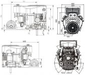 Motor Loncin LC2P77F
