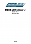 Mulčovač BRAVO MHR 550 MODEL 2014